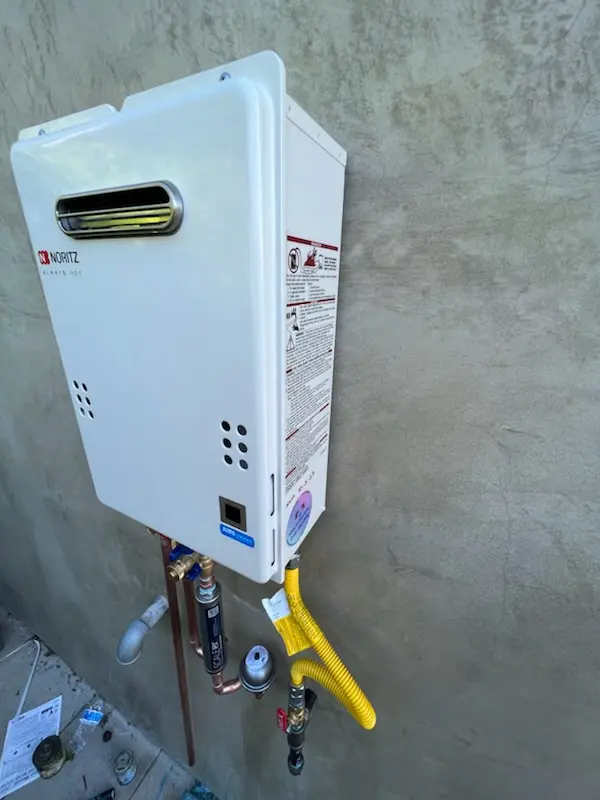 Tankless water heater installation for Somerset homes